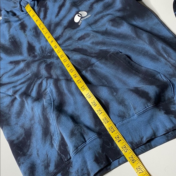 Blue Tie-Dye Hoodie - Picture 4 of 7